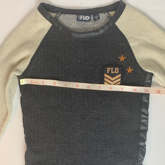 DRESS LIKE FLO Girl's Dress w/Lurex, Sizes 128/8 - Picture 8 of 11